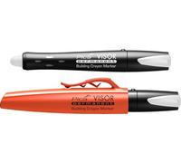 Pica Visor - Marcador industrial permanente, color blanco