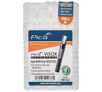Pica Visor - Minas permanente, color blanco
