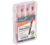 Pica Visor - Minas permanente, color rojo