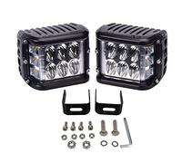 PICAA Faro Trabajo LED, 2 Piezas 4" Pulgadas 60W Faros Led Tractor 4x4 Camino 12V 6000K Impermeable Off-road Luces de Trabajo Led para Moto ATV SUV Tractor Camión Barco