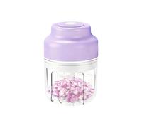 Picador De Ajo - 320ml Sin Cable Recargable por USB Utensilios de Cocina,Picador de Verduras Eléctrico,Para Aliñar Fruta Cocina Casera Barbacoa Restaurante Hornear Exterior Camping Fiesta