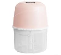 Picador de ajo eléctrico inalámbrico procesador de alimentos de 300 ml para mini cortador de verduras cuchillas de acero inoxidable para puré de carne, alimentos para bebés, accesorio de cocina para