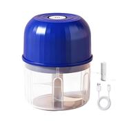 Picador de ajos eléctrico Triturador de alimentos inalámbrico recargable | Cortador triturador de ajos sin cables para cocina, hogar, apartamento, casa rural, restaurante, barbacoa de jardín y