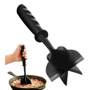 Picador de carne picada Prensa y suavizante de alimentos de cocina | Batidor de hamburguesas culinario para preparar comidas caseras, apartamentos, restaurantes, cocinas, pollos, hamburguesas,
