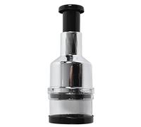 Picador de cebolla manual de acero inoxidable Cortador de verduras para ajo y cebolla Triturador de alimentos multiusos Picadora de vegetales frescos Herramienta de cocina par