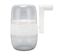 Picador de Frutos Secos Manual, Cuchillas de Acero Inoxidable Triturador de Frutos Secos Manivela ABS Multiusos para Nueces