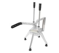 Picador de Verduras Comercial con 3 Cuchillas de Repuesto, Cortador de Patatas Fritas de Aleación de Aluminio, Cortador de Patatas, Cortador de Frutas, Cortador de Cebolla para