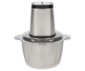 Picadora Clatronic PC-MZ 1227 1,7L Acero Inoxidable 500W Control de Botón Picahielos