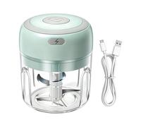 Picadora De Ajo | Cortador De Alimentos Portátil Inalámbrico Recargable,Mini Picadora De 250 Mililitros,Para Picar , Verduras, Carne, Pollo, Ternera, Queso Y Preparación Culinaria Casera