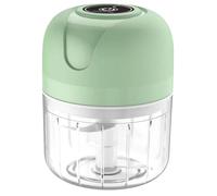 Picadora de Ajo Eléctrica Compacta Inalámbrica 100ml Verde