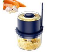 Picadora De Ajo Eléctrica,Gadgets de Cocina Rápidos Anti-Salpicaduras | Picadora Eléctrica Ajo Trituradora | para Cebolla Jengibre Pimiento Pimiento Verduras Casa Restaurante