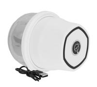 Picadora de Ajo Eléctrica Mini de 250ml en Pp y Vidrio Beige
