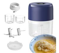 Picadora De Ajo Eléctrica,Pequeños Accesorios De Cocina - Cortador De Verduras,Para Frutas Verduras Cocineros Profesionales Preparación Comida Amateur Cocina Principiantes Camping Oficina
