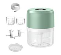 Picadora De Ajo Eléctrica - Pequeños Accesorios De Cocina - Cortador De Verduras | Para Frutas Verduras Cocineros Profesionales Preparación Comida Amateur Cocina Principiantes Camping Oficina