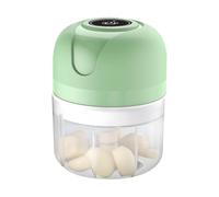Picadora de ajo | Mezcladora de verduras inalámbrica recargable, procesador de alimentos eléctrico portátil para carne chile fruta picada nueces | Finamente picado
