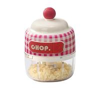 Picadora de ajo, Picadora de verduras - Pequeña trituradora de alimentos para cortar verduras Carne frutas pollo Ensalada casera Cocina,Pimiento vegetal Ensalada casera