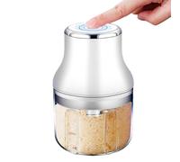 Picadora de ajo, picadora eléctrica recargable inalámbrica, robot de cocina inalámbrico de 250 ml, para cocina en casa y restaurante, para picar cebolla, queso, carne y