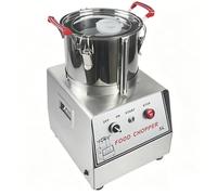 Picadora de alimentos comercial, procesador eléctrico de acero inoxidable de 950 W/1100 W/1800 W, molinillo de carne multifunción y cortador de verduras para cocina de restaurante