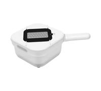 Picadora de Alimentos con Recipiente, Cortador de Verduras 4 en 1 | Cuchillas duraderas de acero inoxidable, Compactas y fáciles de almacenar, Base antideslizante segura, Diseño