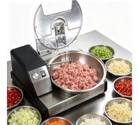Picadora de Alimentos Eléctrica, Procesador Automático, Tritura Carne Veg