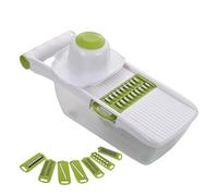 Picadora de Alimentos - Máquina de corte portátil multifuncional manual | Cortador Y Trituradora De Patatas - Para Cortar Y Picar Alimentos Y Alimentos En La Cocina