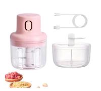 Picadora de alimentos, mini picadora, licuadora de alimentos para bebés recargable, picadora eléctrica, picadora eléctrica multifunción para raíces mini verduras y frutas
