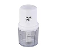 Picadora de alimentos Muvip 400 W - Contenedor con capacidad de 0,5 L - Cuchillas de acero inoxidable - Botón de control de velocidad