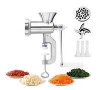 Picadora de alimentos - Picadora de carne manual desmontable, cortadora de carne extraíble | Salchichas antideslizante para todos los tipos de carne