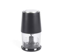Picadora de Alimentos Salter - Cuchilla de Acero Inoxidable y Batidor Emulsionante, Bol para Picar de 500ml, Cortadora Eléctrica de Verduras, Tapa para Almacenamiento, Base Antideslizante, 260W