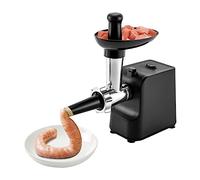 Picadora de carne, 1000 W, eléctrica, con 3 discos perforados de acero inoxidable, tapón, kit de kebbe, máquina de carne picada, máquina de embutido, multiprocesador de alimentos para carne de vacuno,