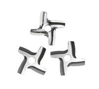 Picadora de carne 20X, compatible con Moulinex, cuchilla picadora de cuchillos de cocina HV2 HV3 HV4 HV6 HV8 ME406 ME420 ME605 ME650 Cuchillas de molienda Fácil de limpiar, lavable, fácil de limpiar