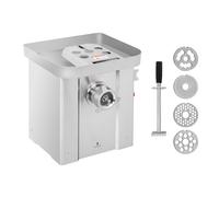 Picadora de carne - acero inoxidable - 800 kg/h - con retorno | Royal Catering