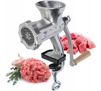 Picadora de carne de hierro fundido KADAX, 6 tamaños, máquina de carne manual