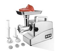 Picadora de carne eléctrica de 2000 W, potente máquina picadora para operaciones de molienda eficientes, ideal para restaurantes y uso comercial