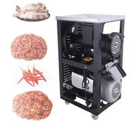 Picadora de carne eléctrica de 3000 W, picadora de carne comercial para pollo, huesos y chile, máquina resistente para hogares, hoteles grandes y granjas comerciales