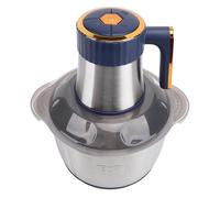 Picadora de Carne Eléctrica de 500 W con Recipiente de Acero Inoxidable de 5 L, Motor de Cobre para Cocina, Carne, Verduras, Cebolla, Ajo, Ensalada, Frutas, Nueces, Ligero y