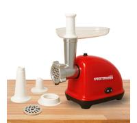 Picadora de Carne Eléctrica Starlyf Speed Grinder | Cuchilla Inox, Función Reverse, Antideslizante, Embutidora de Salchichas, Kibbeh, Bandeja Desmontable, Triturador de Carne, Verduras, Pescado