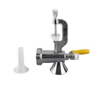 Picadora de carne manual de aleación de aluminio, picadora de carne accionada a mano para la cocina del hogar, picadora de salchichas y carne de res con montaje en mesa y