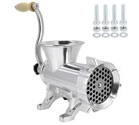 Picadora de carne manual grande multifuncional de aleación de aluminio picadora de carne para el hogar máquina trituradora de verduras accesorios de uso de cocina en el hogar
