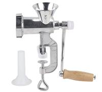 Picadora de carne manual, máquina para hacer salchichas de alta resistencia con abrazadera de mesa, tubo para salchichas, picadora de carne de aleación de aluminio para el hogar,