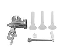 Picadora de Carne Manual, Molinillo Multifuncional de Aluminio, Compacta y Resistente - Múltiples Usos, Material Antióxido, Ideal para Cocina Doméstica