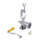 Picadora de carne manual | Pesado - Aleación de aluminio para carne de res y salchichas | Minero de abrazadera de mesa para cocina casera/restaurante/carnicería | Molinillo de alimentos de lavado