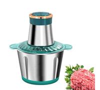 Picadora de carne para el hogar, Picadora de carne eléctrica | Picadora de carne automática con gran capacidad,Aparatos de molienda de verduras de cocina de alta resistencia para ajo, chiles,
