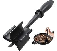 Picadora de carne para hamburguesas, exprimidores y trituradora de alta calidad resistente al calor para carne picada, pavo picado y más, picadora de carne picada de nylon y tenedor para
