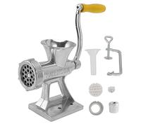 Picadora de Carne, Picadora de Carne Manual de Aleación de Aluminio, Picadora de Carne, Máquina para Hacer Salchichas, Picadora de Carne Resistente con para el Hogar, Cocina,