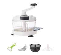 Picadora de carne y picadora de alimentos Manual eficiente, preparación de cocina multiusos de acero 402 con diseño fácil de limpiar, picadora de carne manual