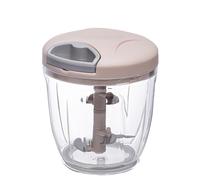 Picadora de Cebolla Manual,Picadora de Cebolla 900ML,Trituradora de Cebolla,Picadora de Cebolla con Cordón,Picadora de Verduras de Cocina Multifuncional Manual (900ML, Rosa)