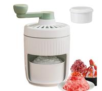 Picadora de hielo manual - Máquina de hielo picado, máquina de hielo portátil | Picadora de hielo - Máquina para batidos, pequeña máquina para picar hielo, para uso doméstico en cocina, p