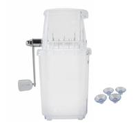 Picadora de hielo - Máquina picadora de hielo, manivela pequeña | Máquina para picar hielo manual, cómoda máquina para hielo picado, picador de hielo ergonómico con manivela para cono