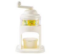 Picadora de hielo, picadora de hielo manual - Máquina para hacer hielo manual portátil,Picadora de hielo giratoria antideslizante, máquina de granizado multiusos con bandejas para cubitos de hielo